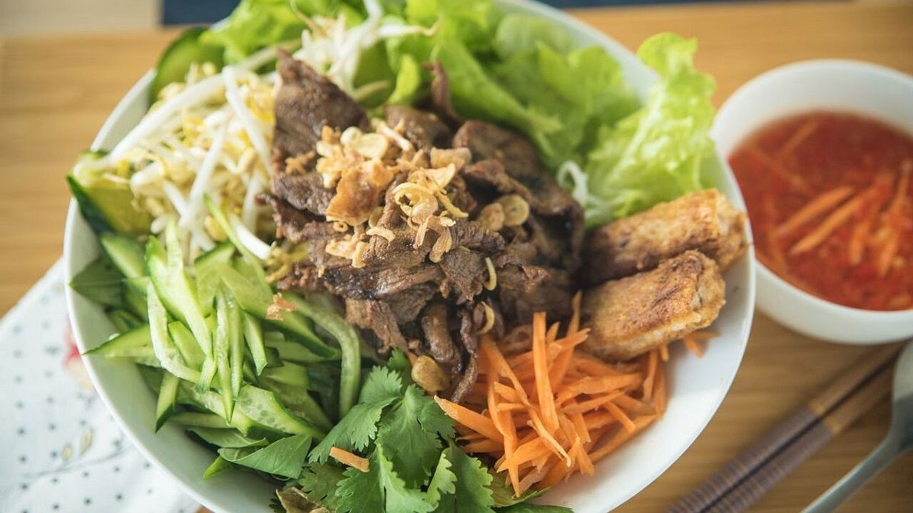 Bun Thit Nuong Cha Gio