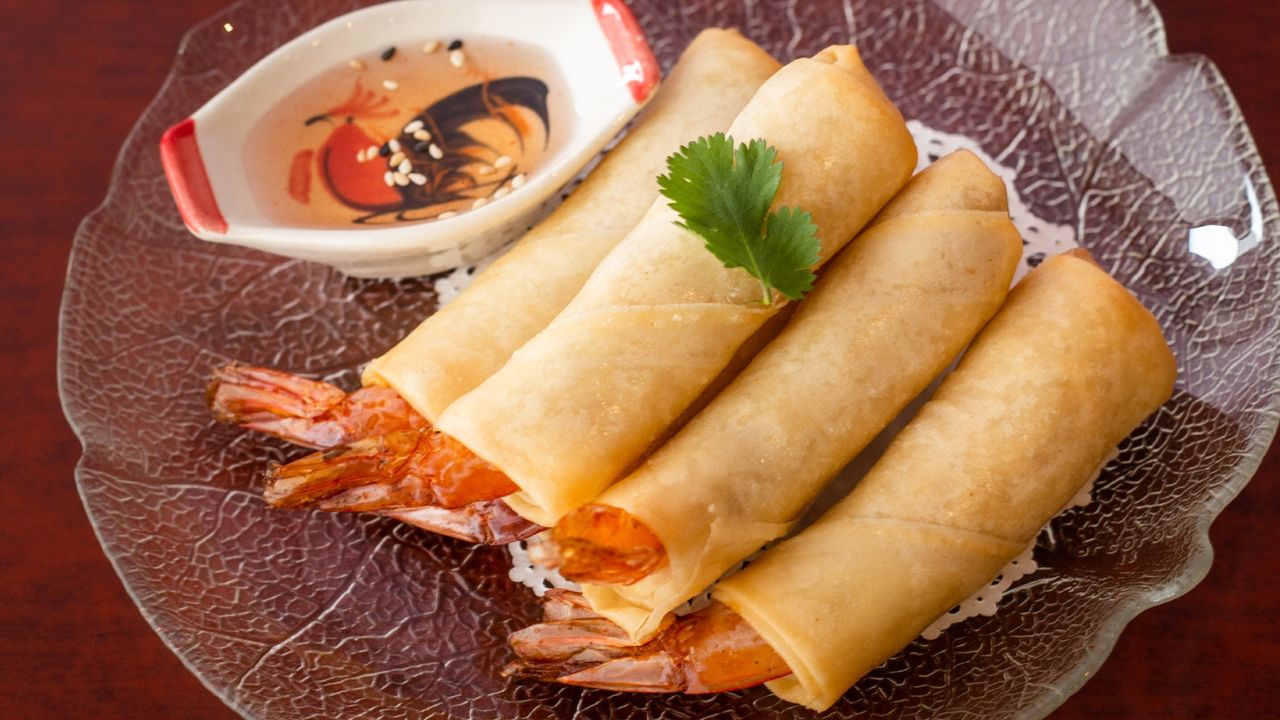 2. Prawn Spring Roll (4)