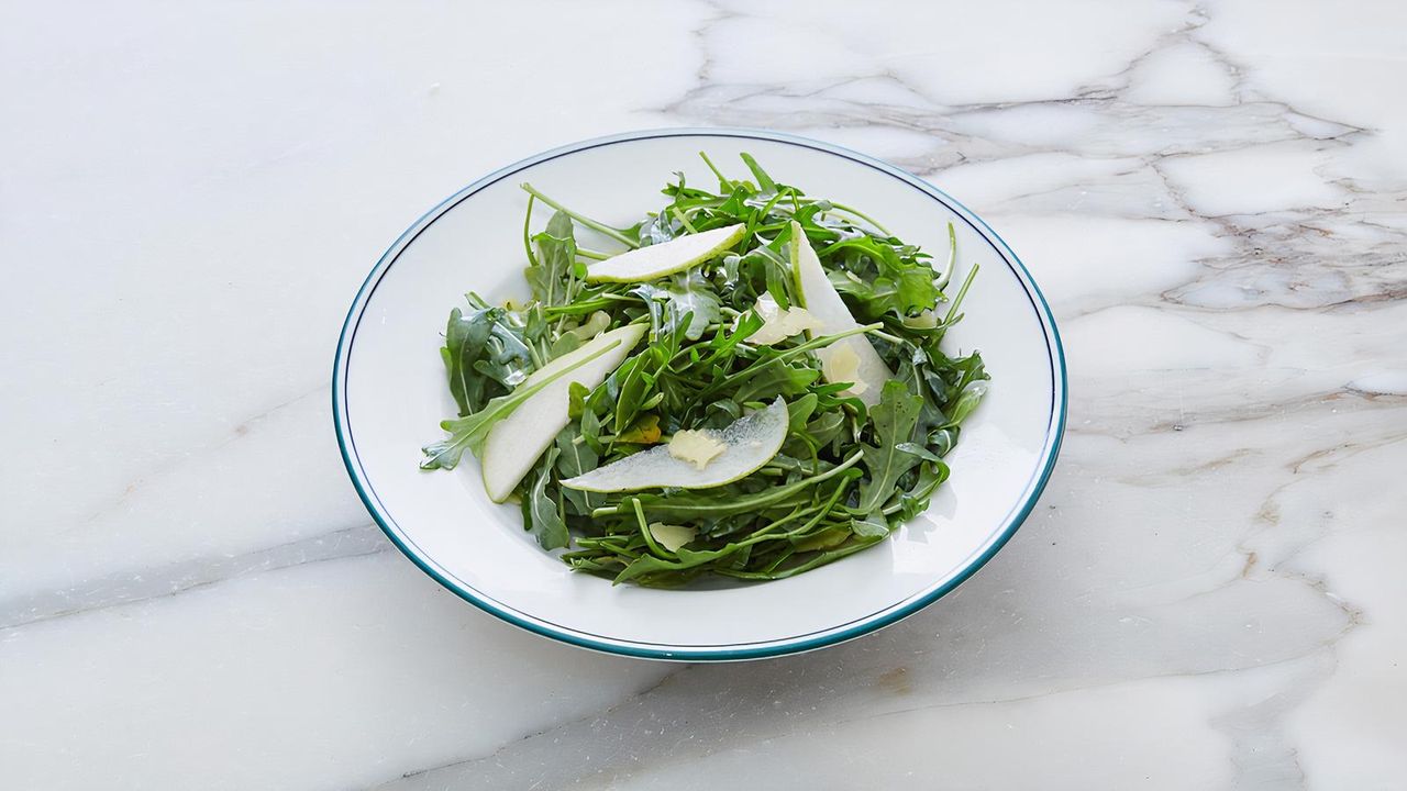 Rocket, Pecorino, & Pear Salad