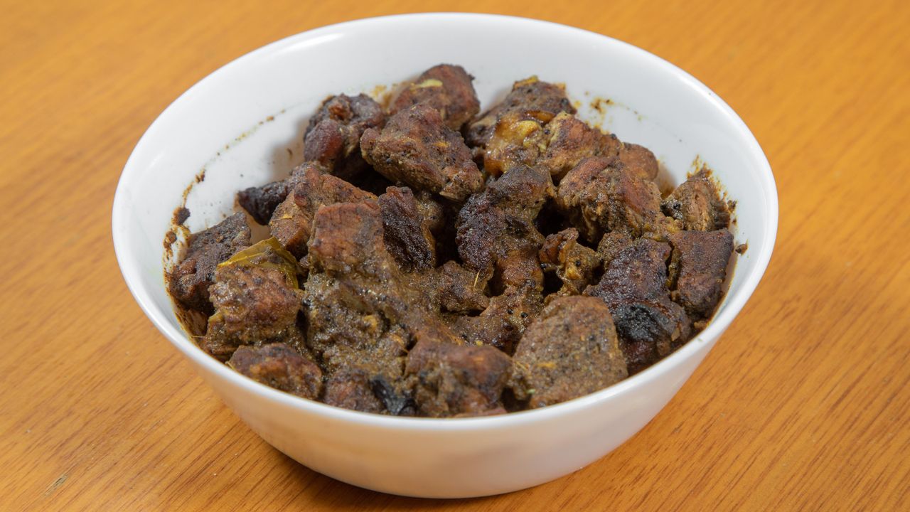 32. Sri Lankan Style Black Pepper Pork Curry