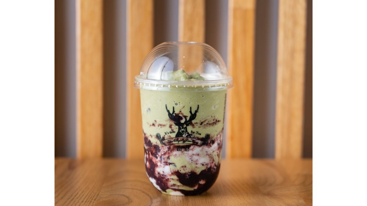Matcha Purple Rice Yogurt