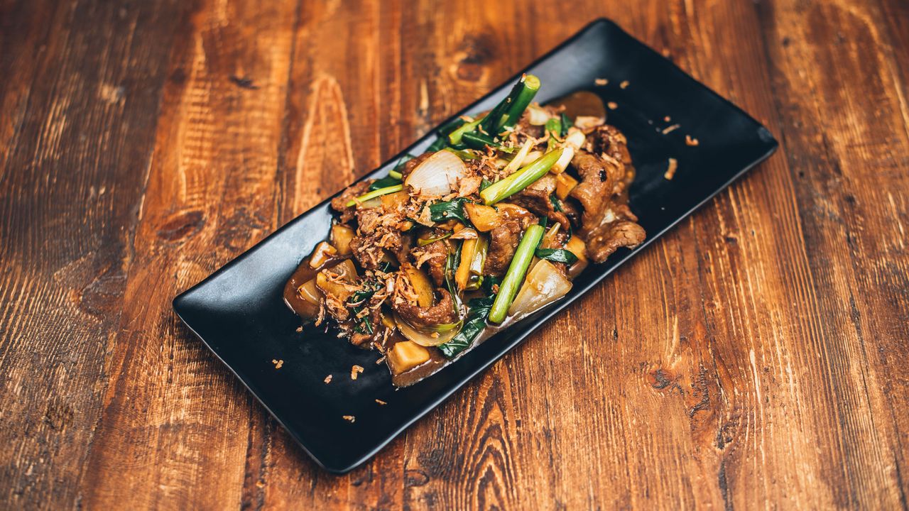 Ginger and Shallot Beef