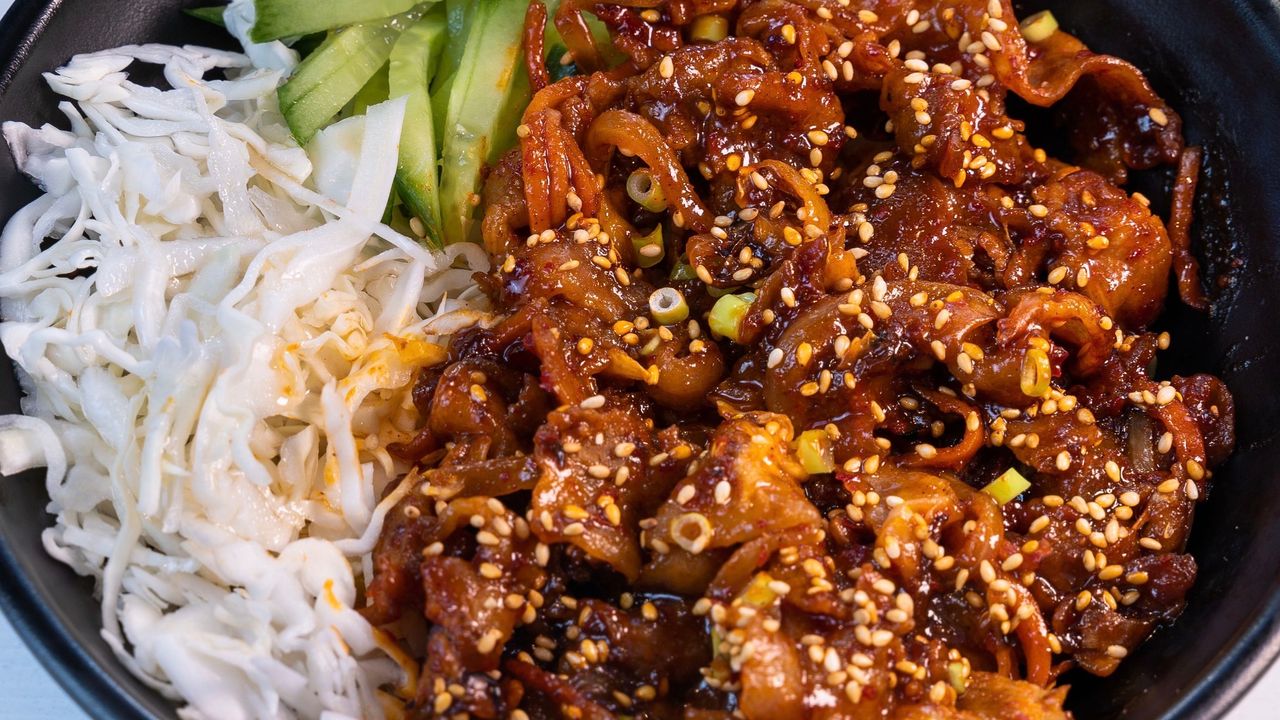 Spicy Pork Rice
