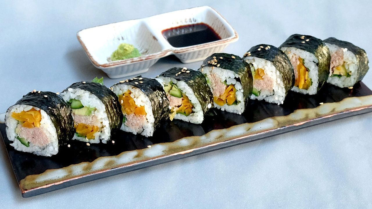 Cooked Tuna Kimbab