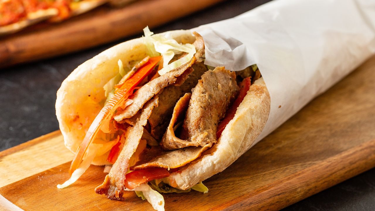 Lamb Kebab Wrap