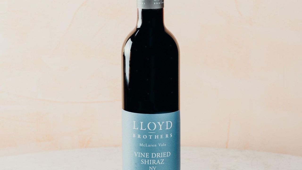 Vine Dried Shiraz Lloyd Brothers Bottle