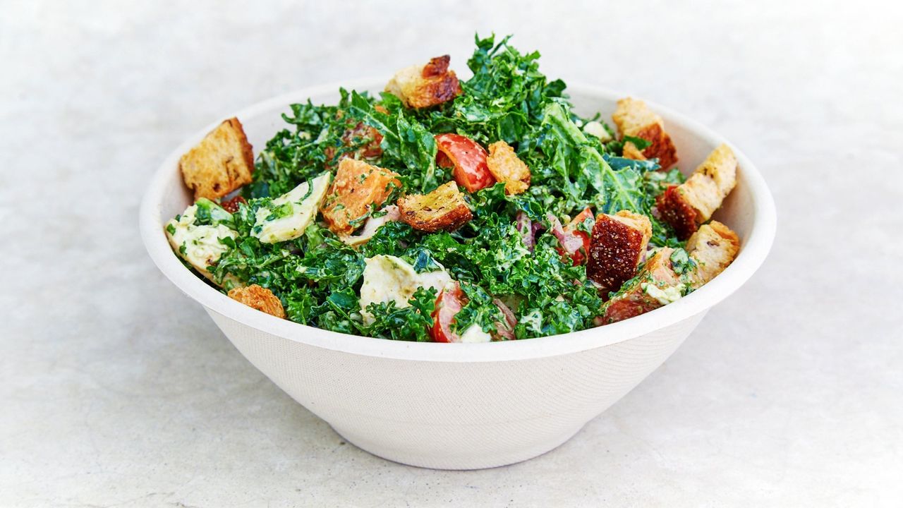 Kale Caesar Salad