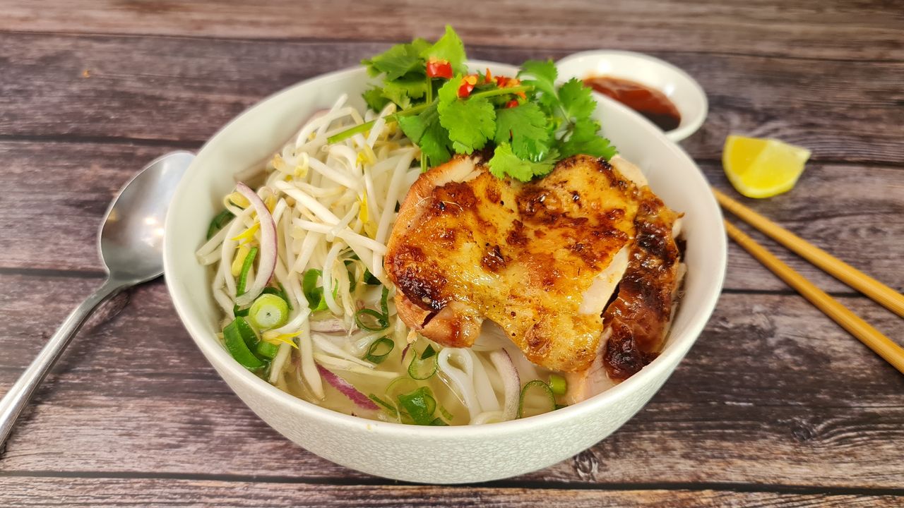 Roast Chicken Noodle Soup