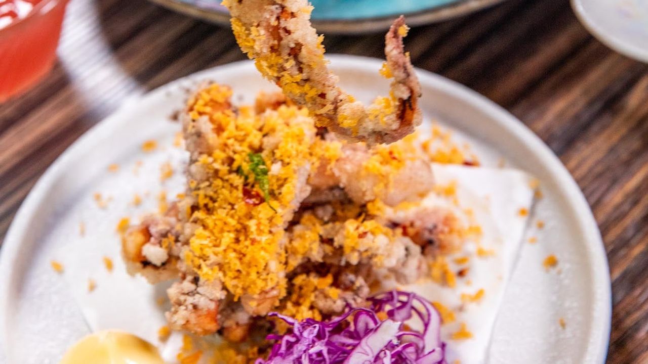 Deep Fried Octopus Tentacle