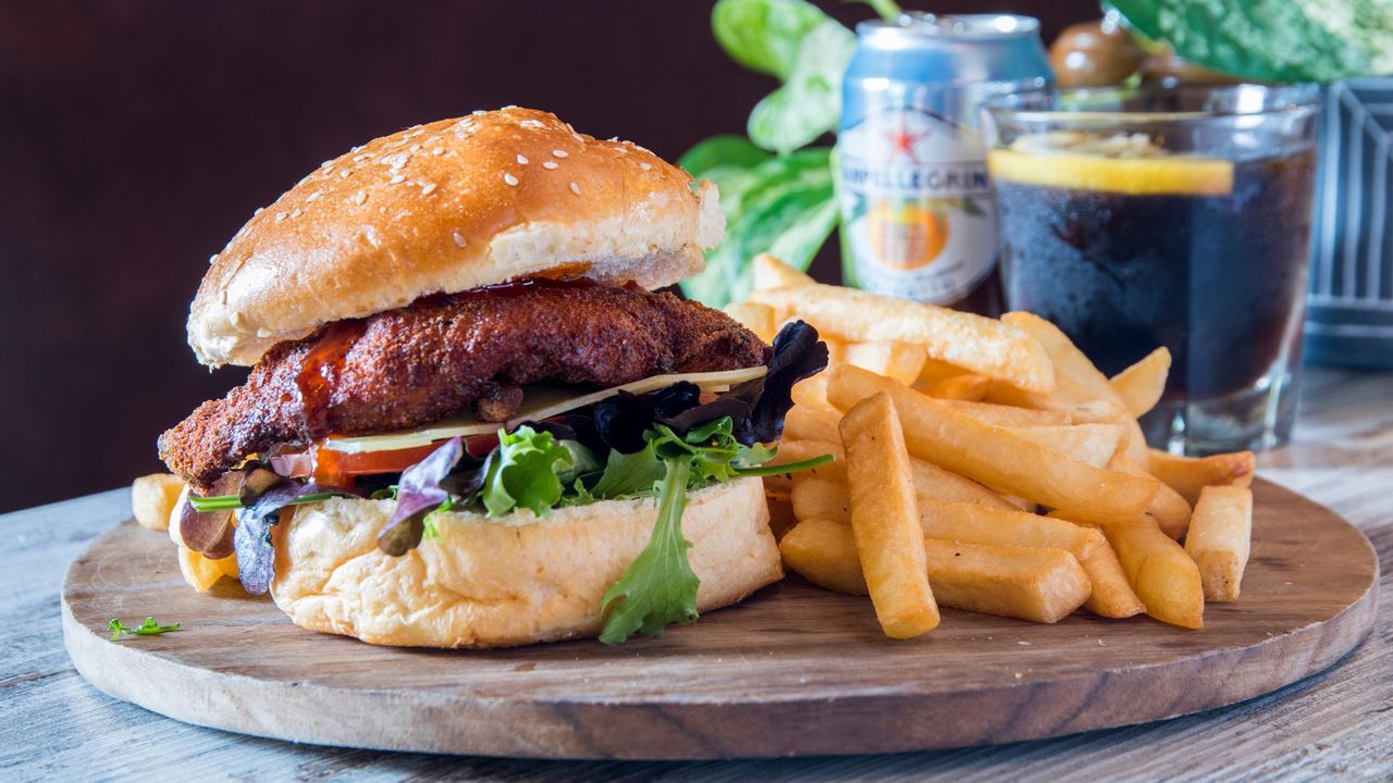 Rodeo Chicken Burger