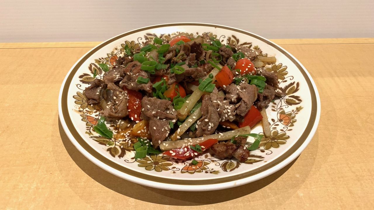 Teriyaki beef