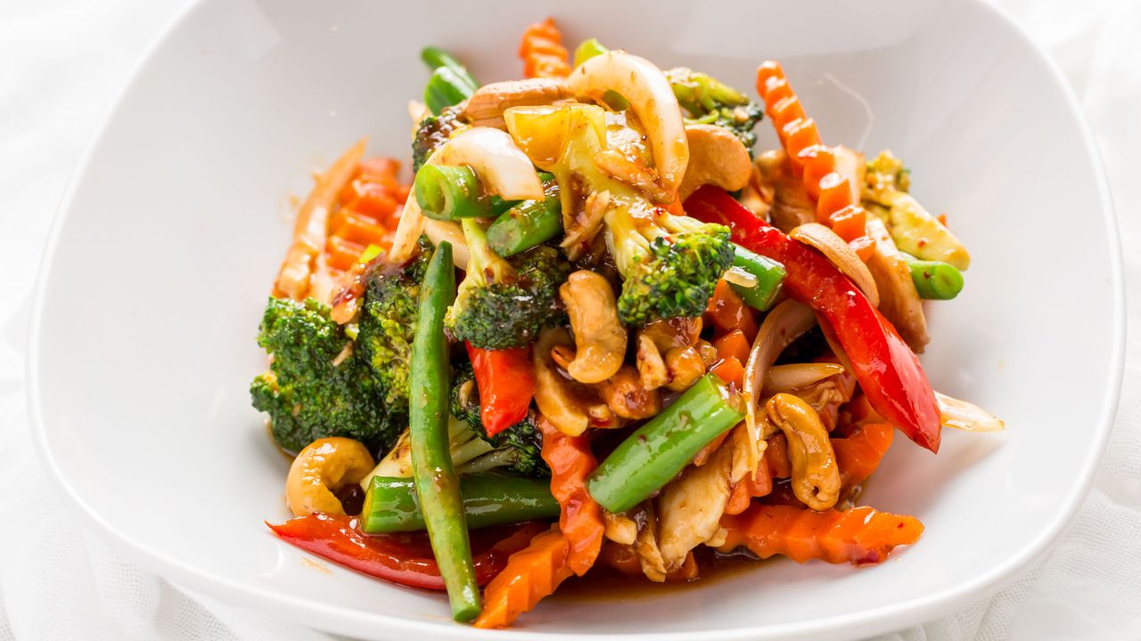 Cashew Nut & Chilli Jam Stir Fried