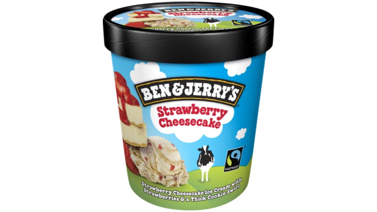 Ben & Jerry's Strawberry Cheesecake (458ml)