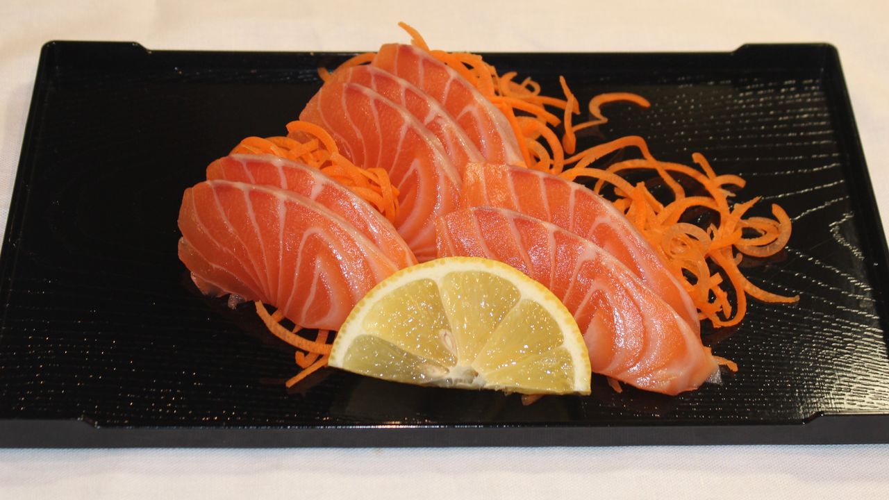 Salmon Sashimi Appetizer