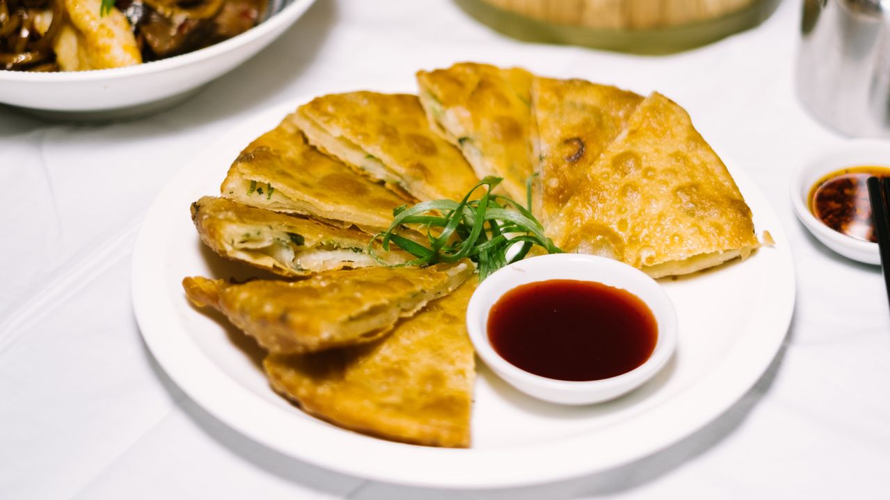 Spring Onion Pancake