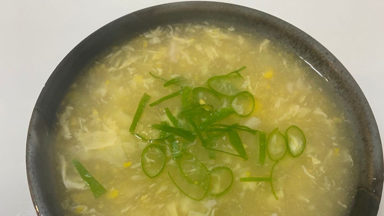 SO2. Chicken & Sweet Corn Soup