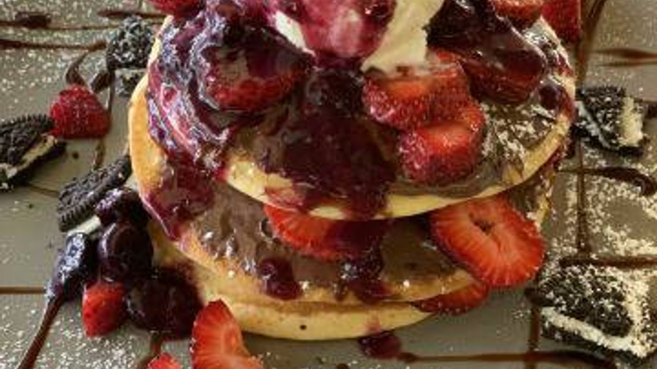 Nutella Pancakes (V)