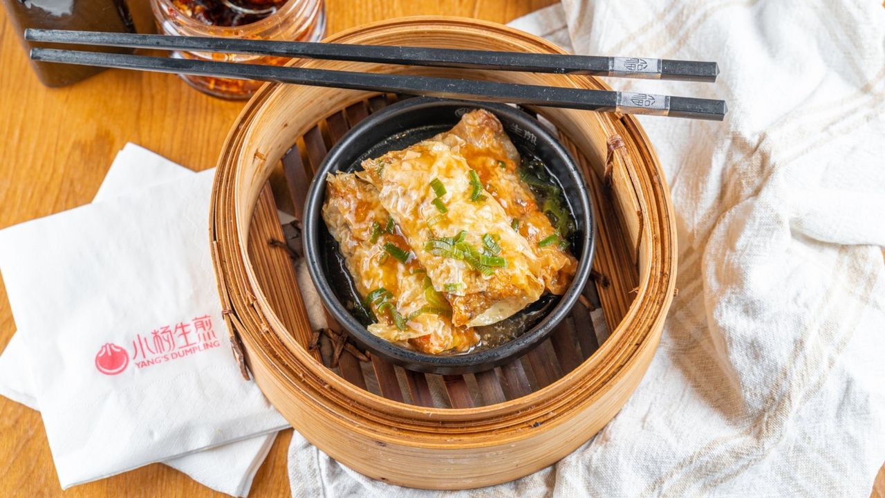 Steamed Pork & Prawn Rolls