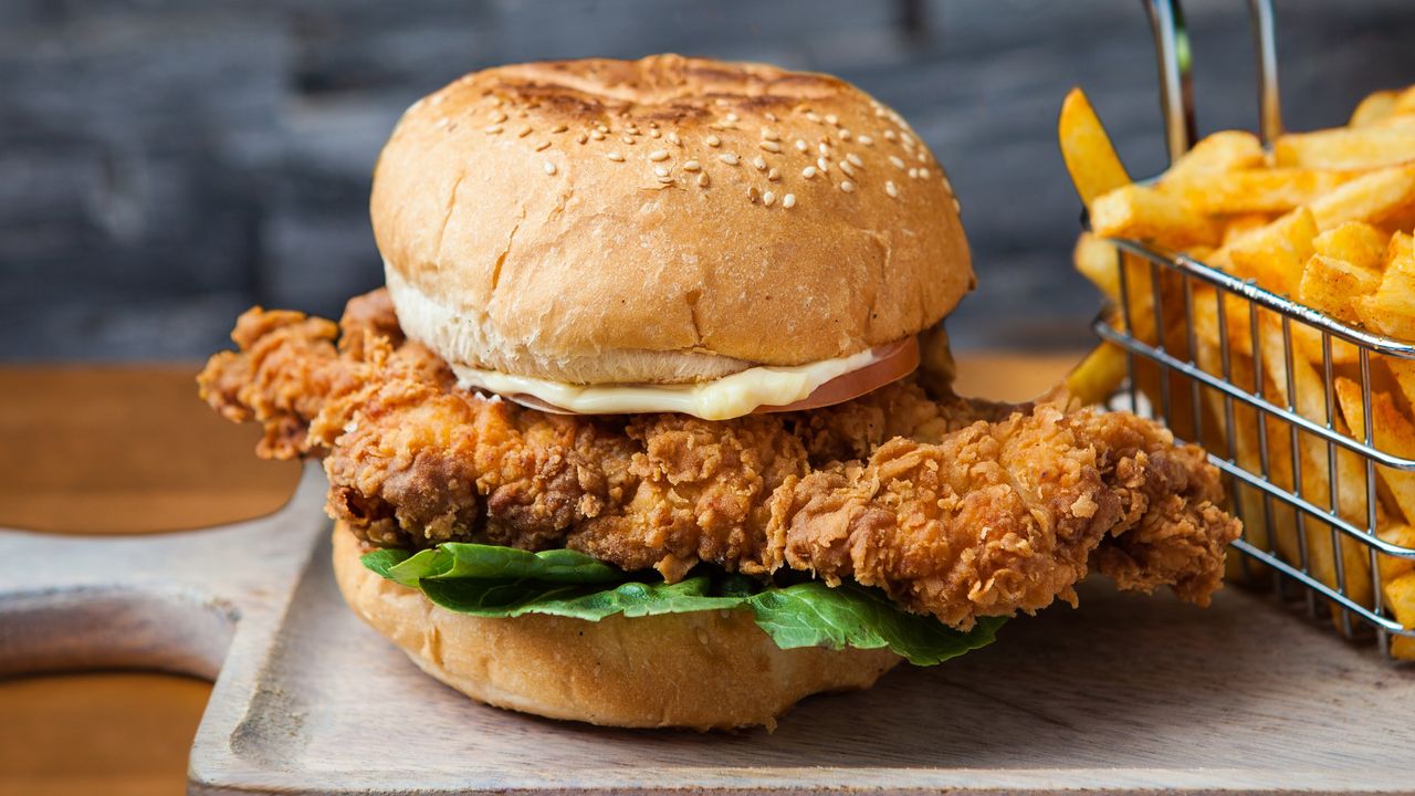 Japa Burger with Fries