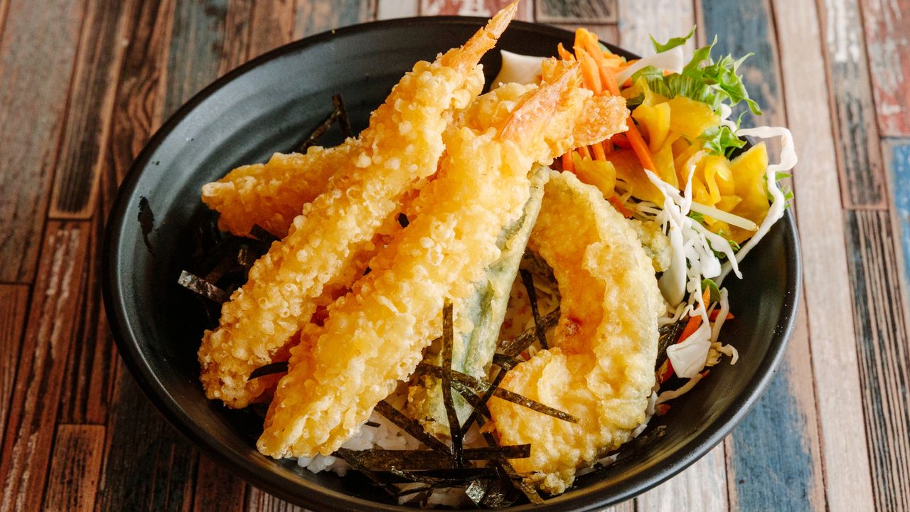 Tempura Prawn Don