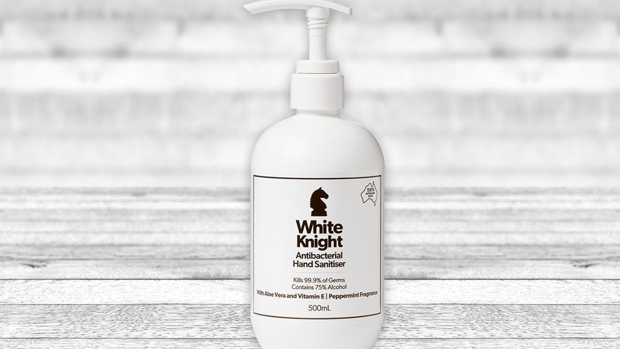 White Knight Peppermint Hand Sanitiser 500ML