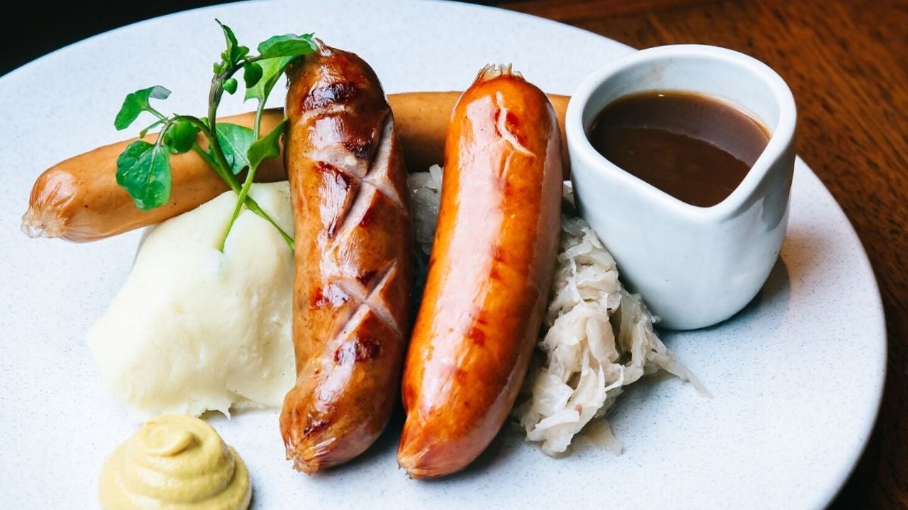 Trio of German Sausages