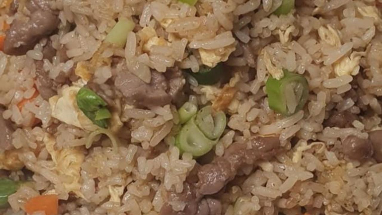 Sliced Beef Fried Rice
