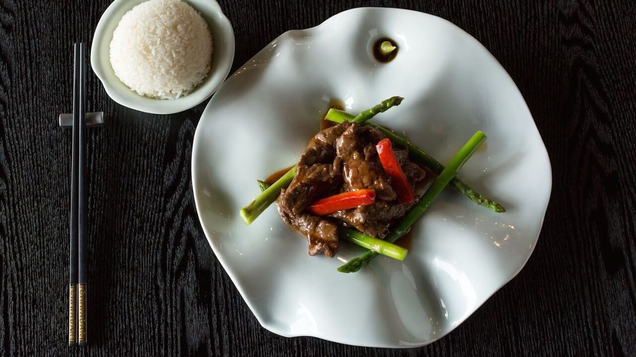 Wok-Fried Wagyu Beef with Wasabi and Ginger