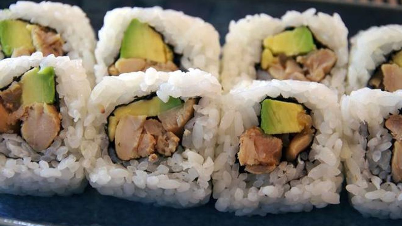 Teriyaki Chicken Avocado Rolls