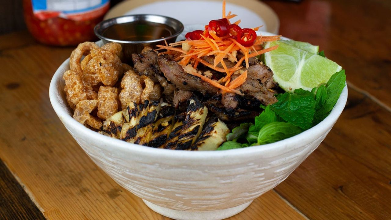 Chargrilled Sticky Pork (GF) (N)