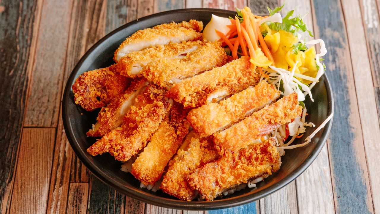 Katsu Chicken Schnitzel Donburi