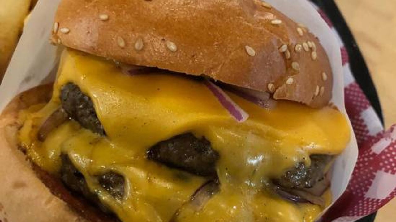 The Double Duke Burger + Chips