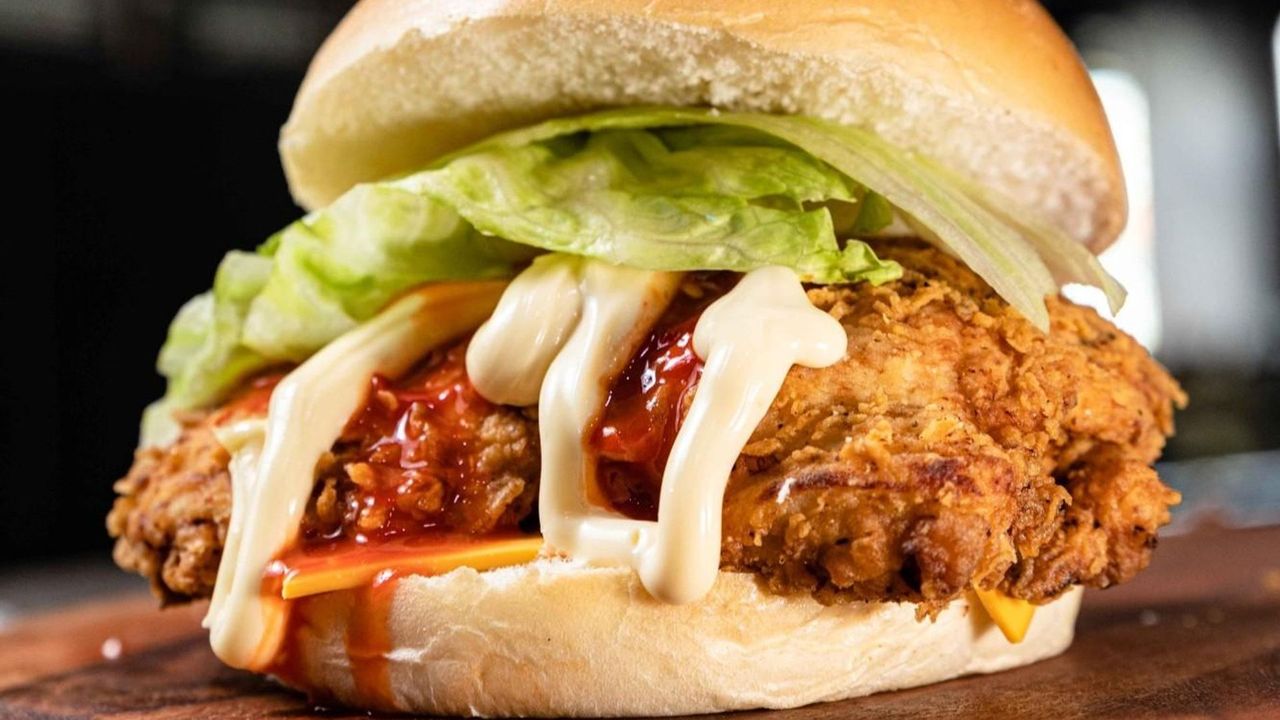Fried Chicken Burger
