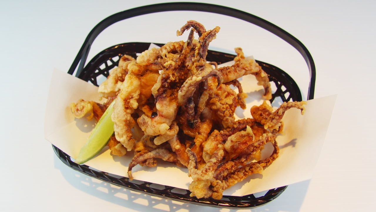 Deep Fried Squid Tentacles