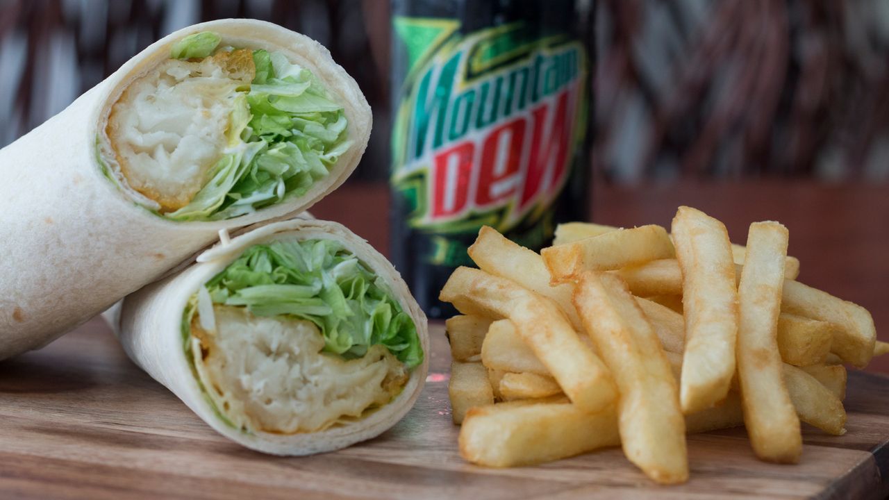 Ofish Wrap Meal