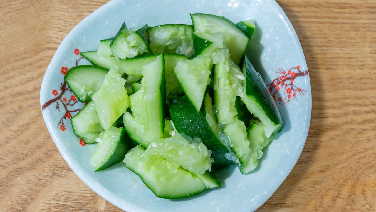 45. Diced Cucumber in Sauce (V) 涼拌黃瓜