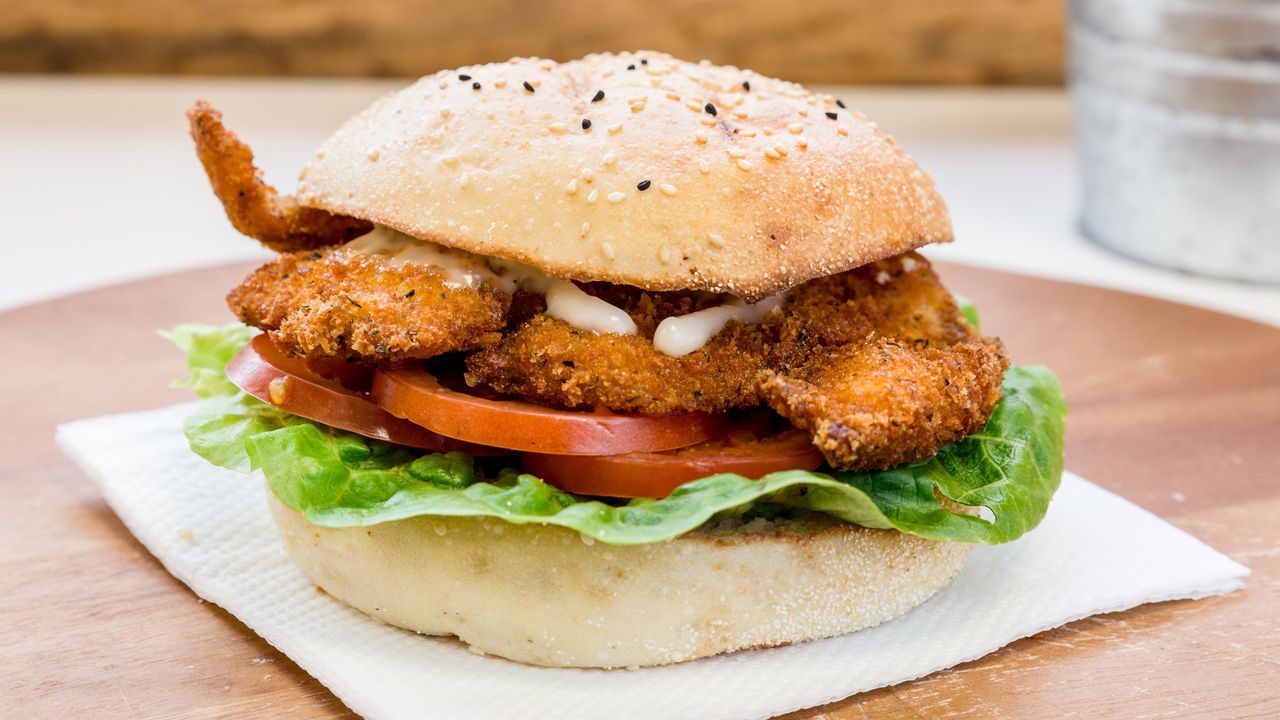 Schnitzel Burger