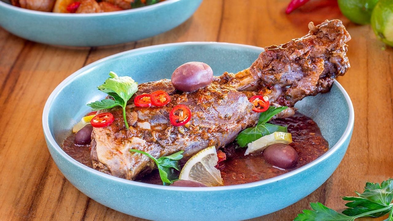 Tunisian Slow Roasted Lamb Shank (GF) (DF)