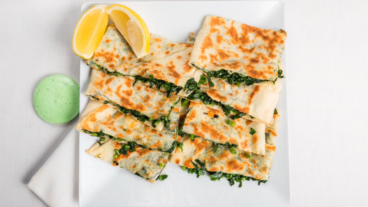 Spinach & Cheese Gozleme