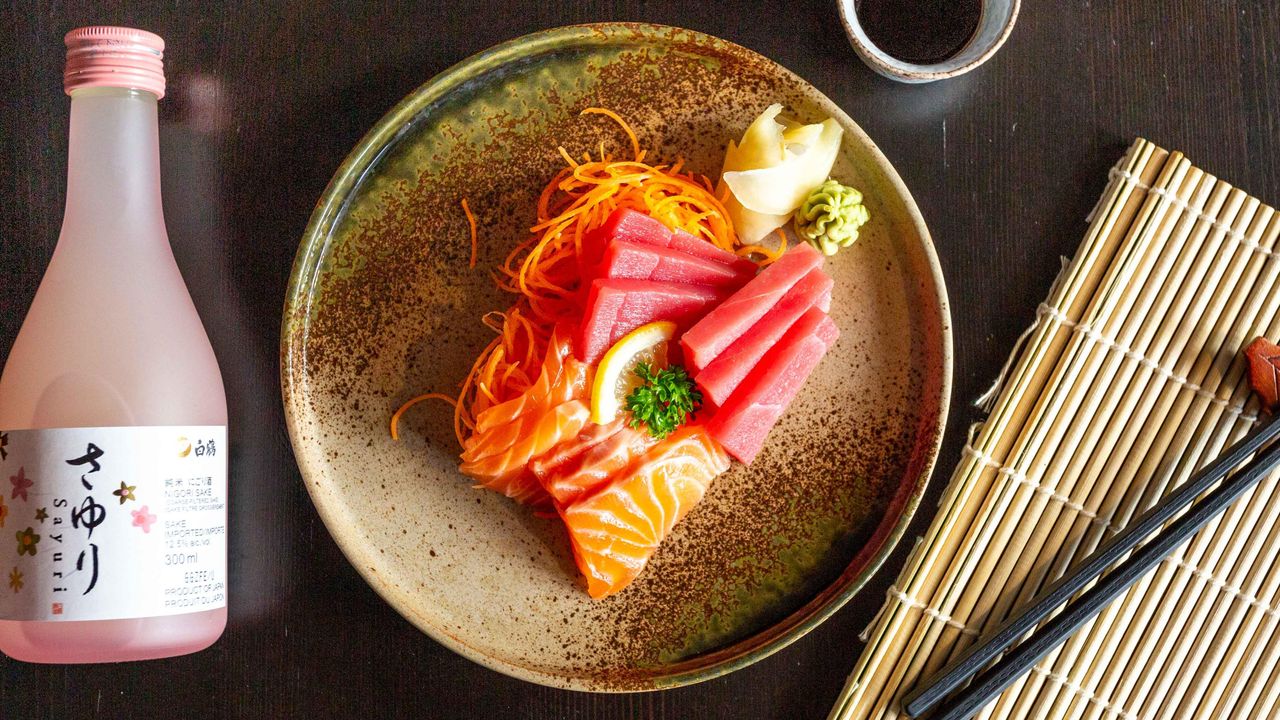 Salmon and Tuna Sashimi