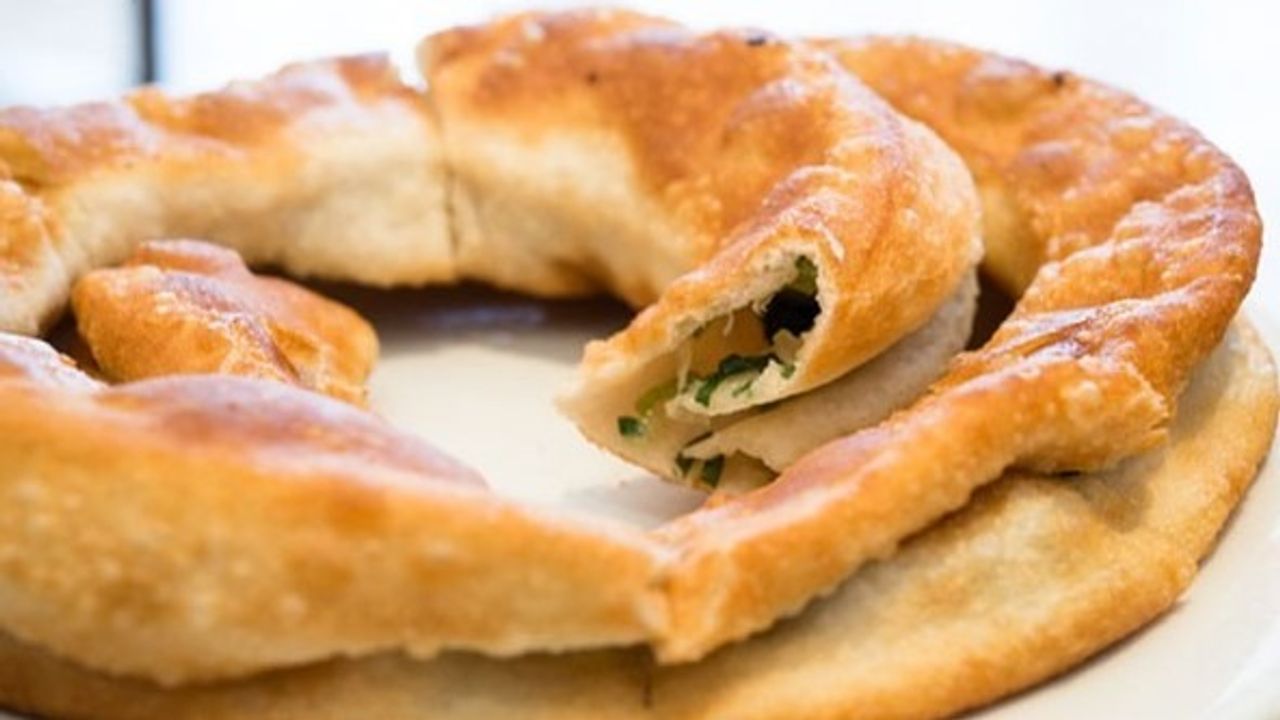 Pan-Fried Green Onion Pancake