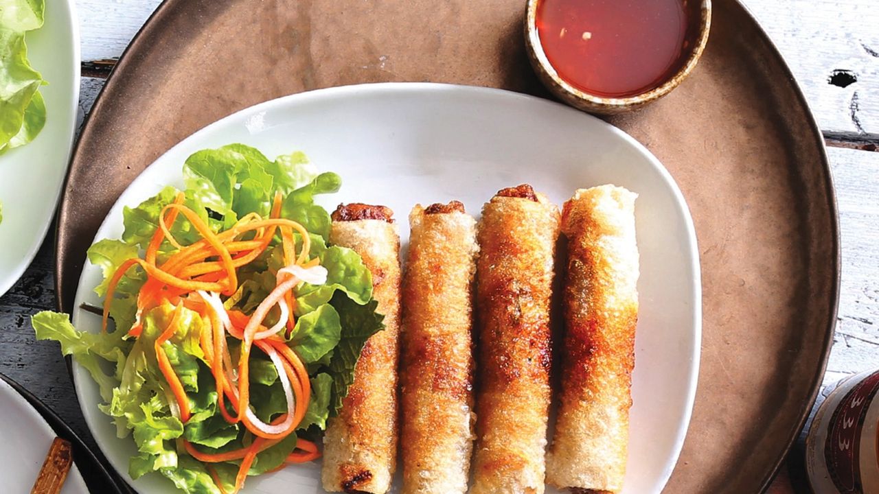 1. Ha Noi Crispy Spring Rolls (GF)