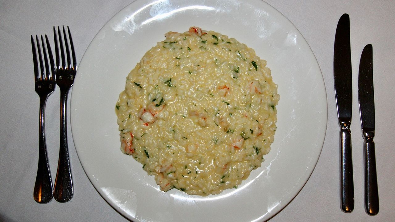 Prawn Risotto, Preserved Lemon, Basil