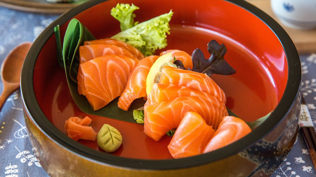 Fresh Salmon Sashimi