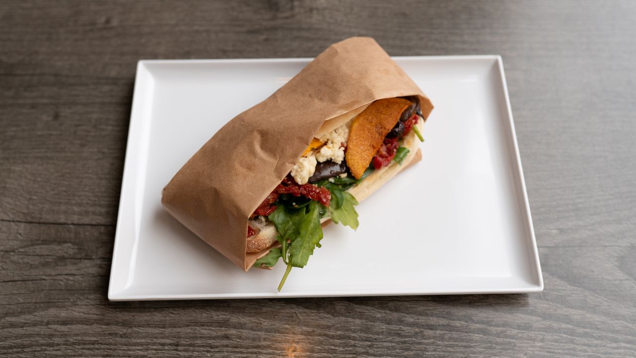 Vegetari̇an Foccaci̇a