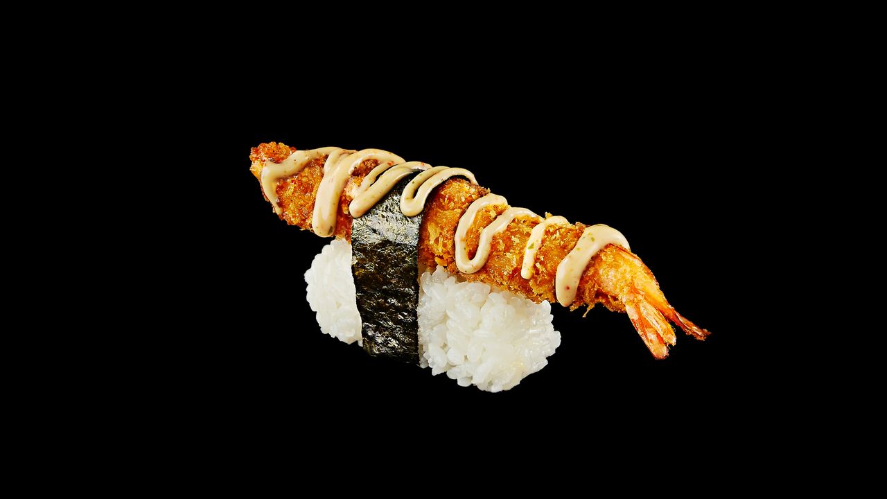 Spicy Panko Prawn Nigiri
