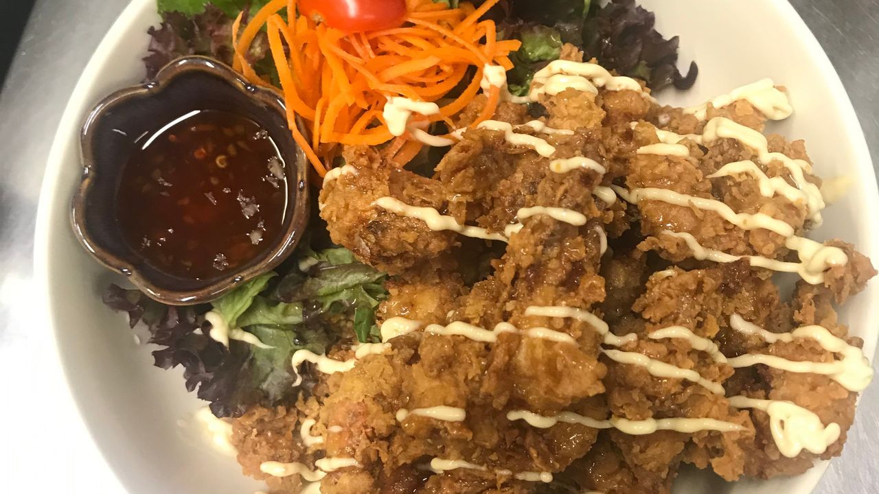 Crispy Soft Shell Crab in Honey Lemon and Mixed Mayonnaise