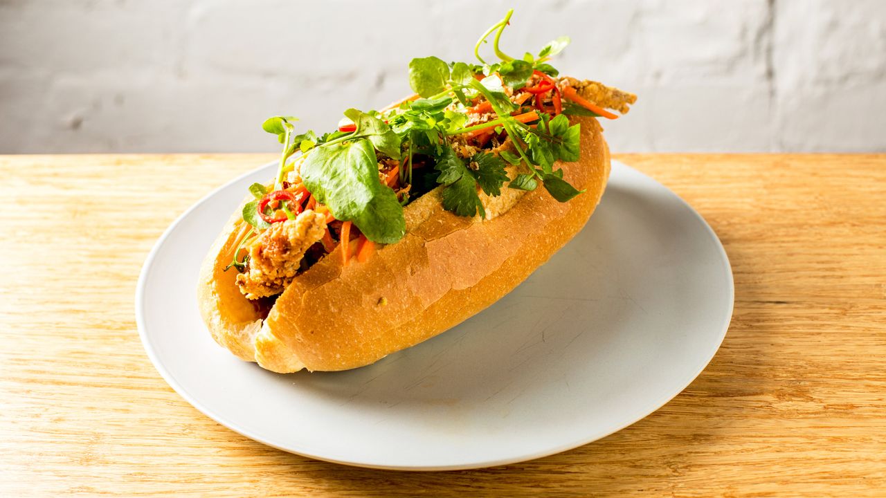 Deluxe Soft Shell Crab Banh Mi