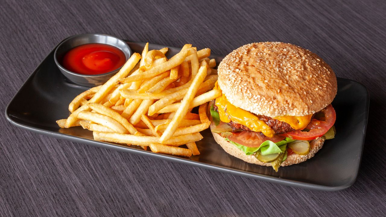 The Vegan Burger  (V)