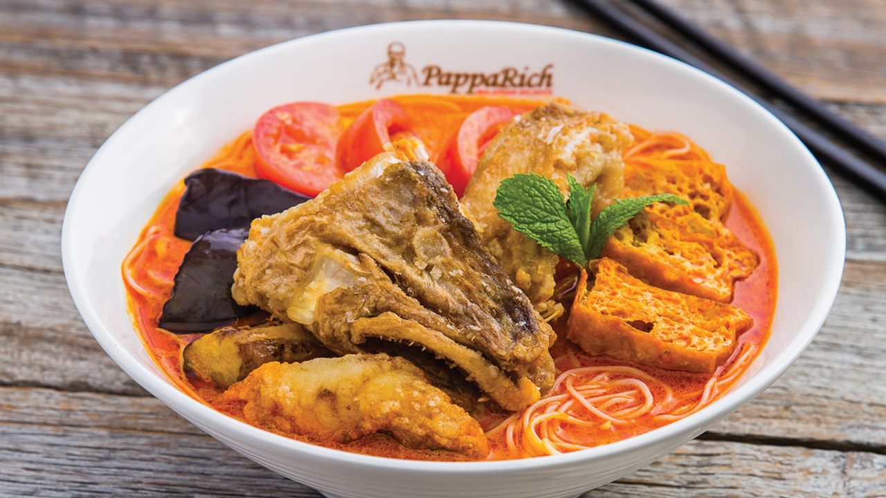 F03 Curry Fish Head Noodles Soup